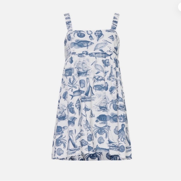 Show me your mumu “Sailing Seas” babydoll dress - Picture 5 of 12